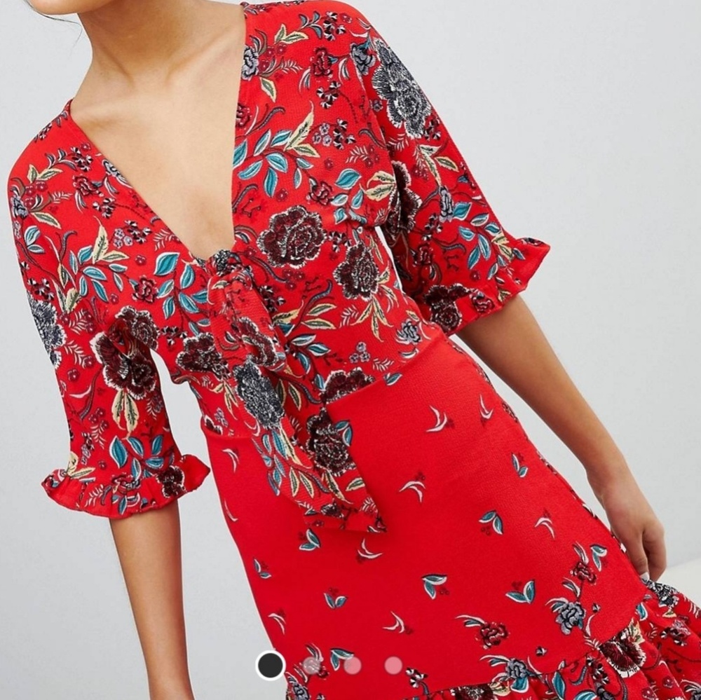 Floral Tea Dress